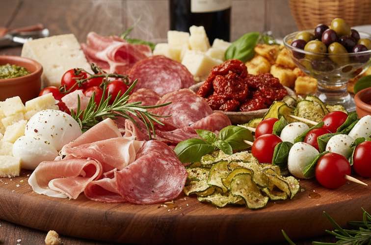 Antipasto della Casa traditionelle Vorspeise