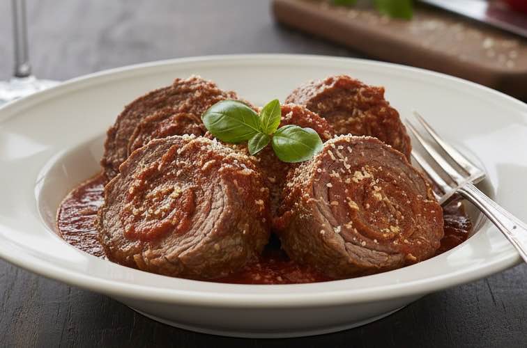 Braciole al Sugo ein Gericht aus Süditalien