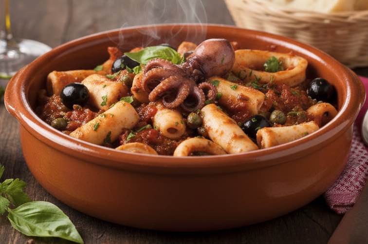 Calamari alla Luciana ein neapolitanischer Klassiker