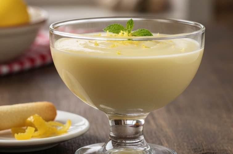 Crema al Limone Creme mit kräftigem Zitronenaroma