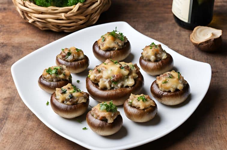 Gefüllte Champignons Titelbild