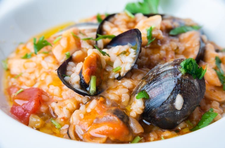 Meeresfrüchte Risotto Titelbild