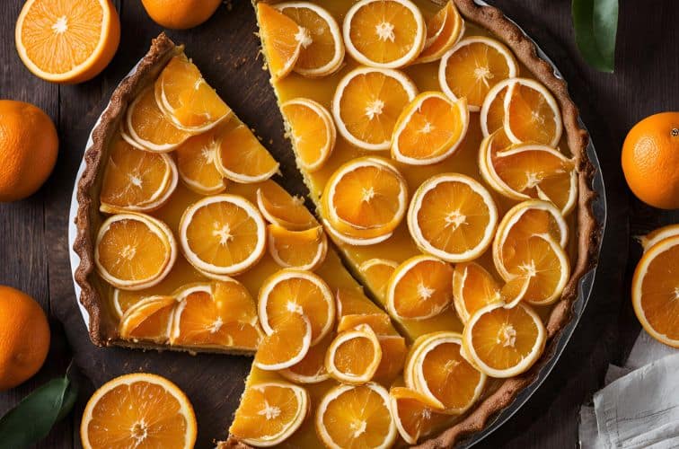 Orangenkuchen mit ganzen Orangen Titelbild