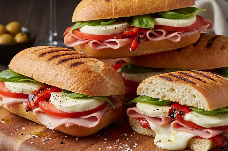 Panini alla Napoletana gehört zur Street Food Kultur