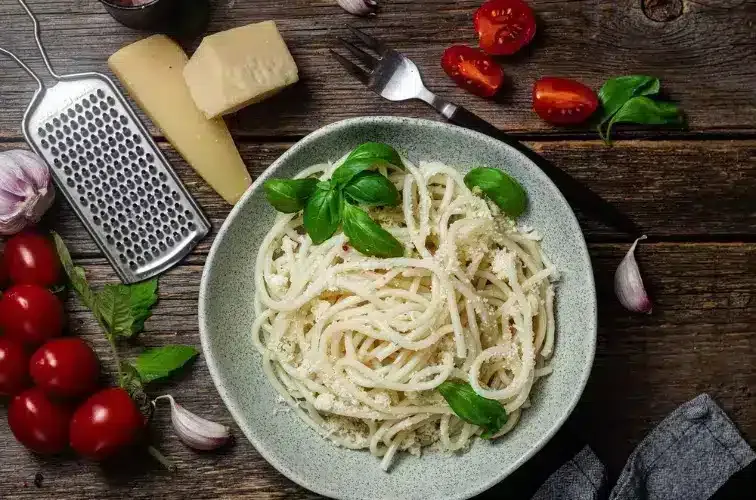Parmesan Spaghetti Titelbild