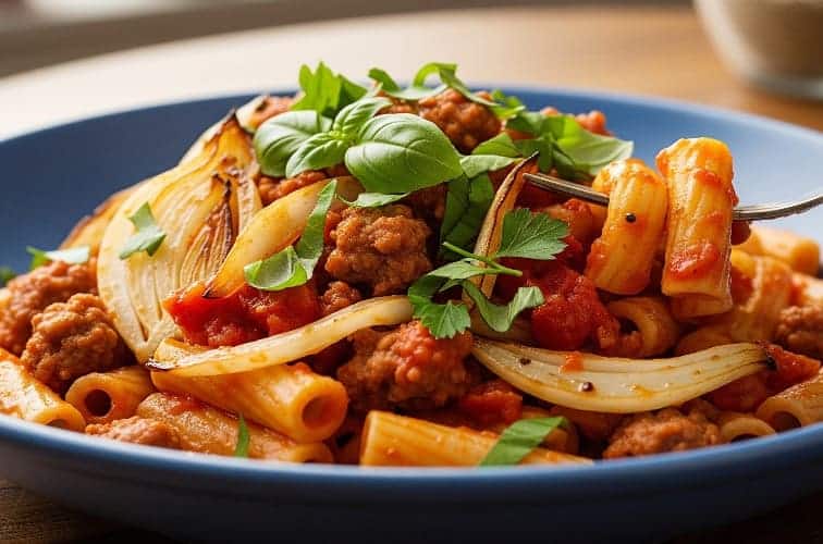 Pasta Salsiccia Fenchel Jamie Oliver moderne Interpretation