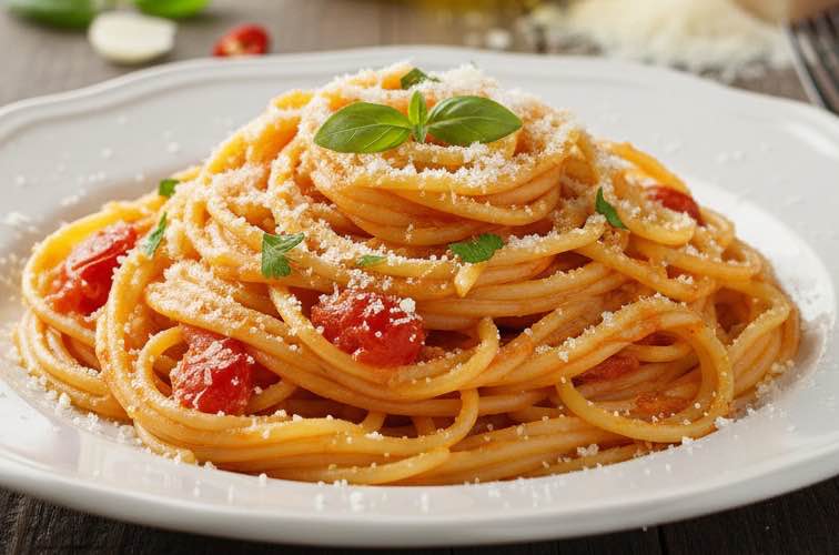 Pasta alla Cardinale ein Gericht für festliche Anlässe