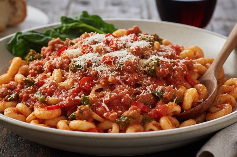 Pasta alla Molisana aus der Region Molise
