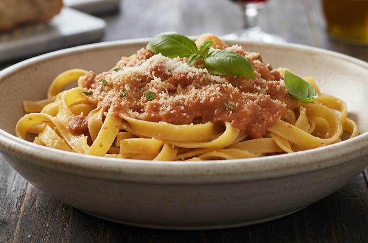 Pasta alla Perugina ein Gericht aus der umbrischen Küche