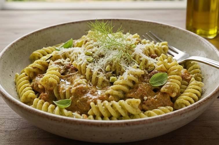 Pasta mit Salsiccia und Fenchel ein klassisches Gericht