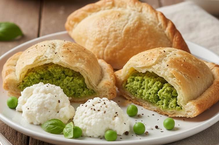 Pastizzi besonders angerichtet