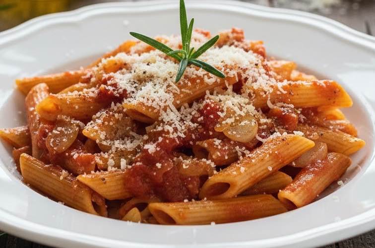 Penne alla Senese ein Gericht aus der Toskana