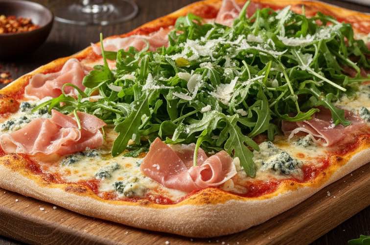 Pizza Milanese eine moderne Interpretation