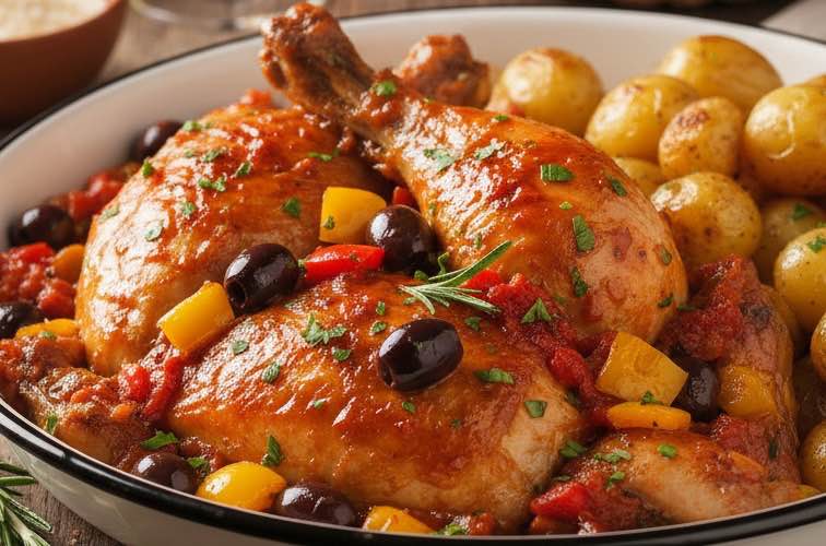 Pollo alla Romana Hänhchen auf römischer Art