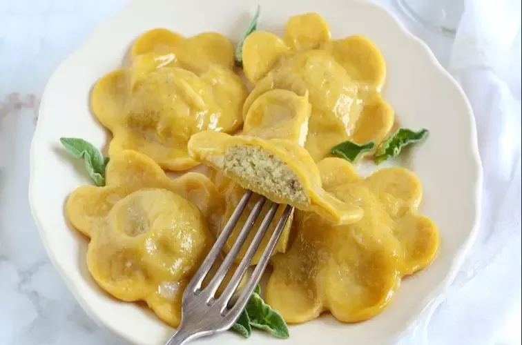 Ravioli al Branzino e Agrumi