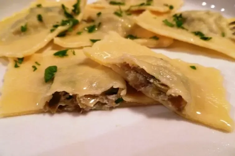 Ravioli di Carciofi