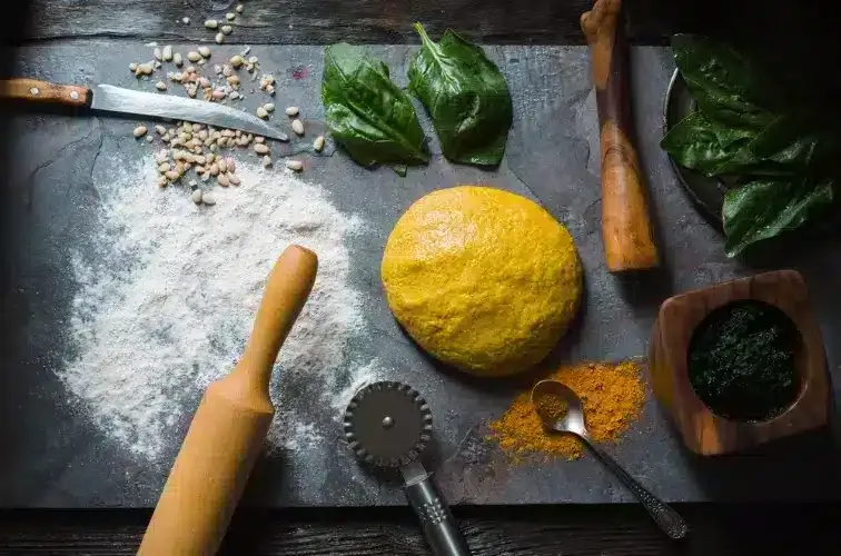 Ravioliteig Rezept italienisch Titelbild