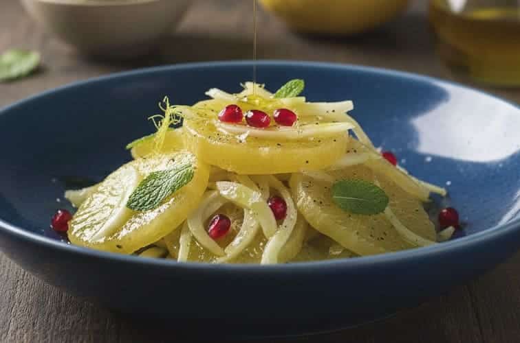 Rezept Cedro Salat in einer Schüssel serviert