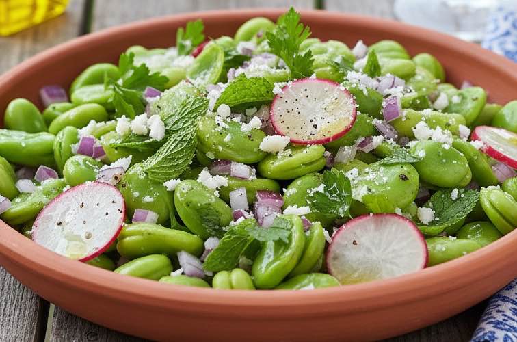 Rezept dicke Bohnen mediterran ein traditionelles Gericht