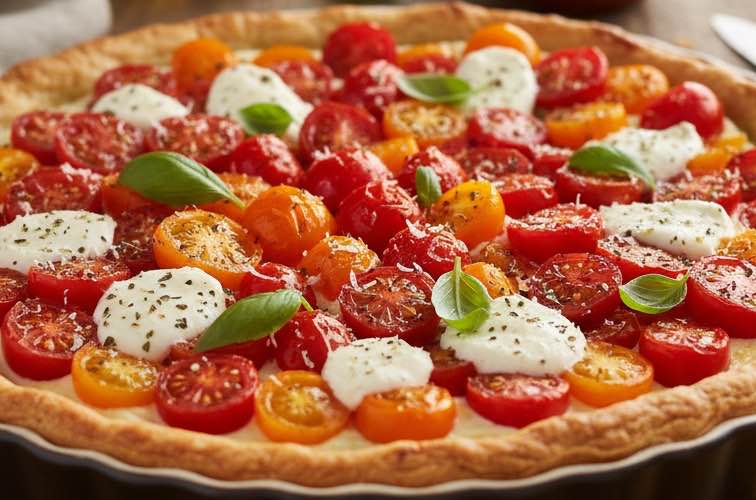 Rezept italienischer Tomatenkuchen ein herzhafter Klassiker