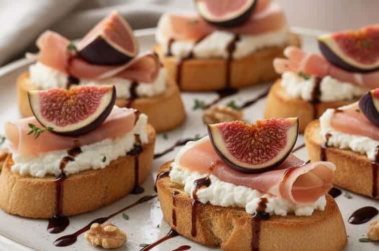 Rezepte mit frischen Feigen besonders lecker angerichtet
