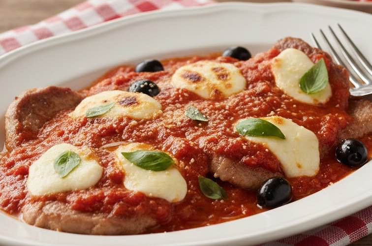 Scaloppine alla Pizzaiola ein Gericht mit Wurzeln in Neapel