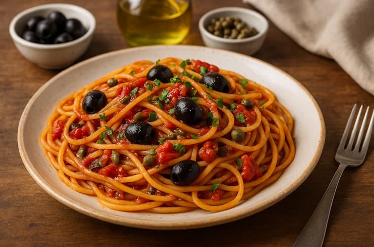 Spaghetti-alla-Puttanesca-Beitragsbild