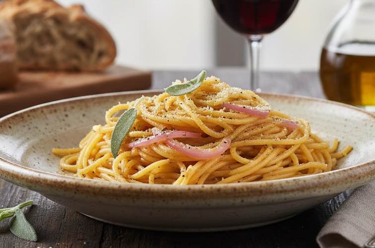 Spaghetti alla San Giovannino ein Gericht aus Latium