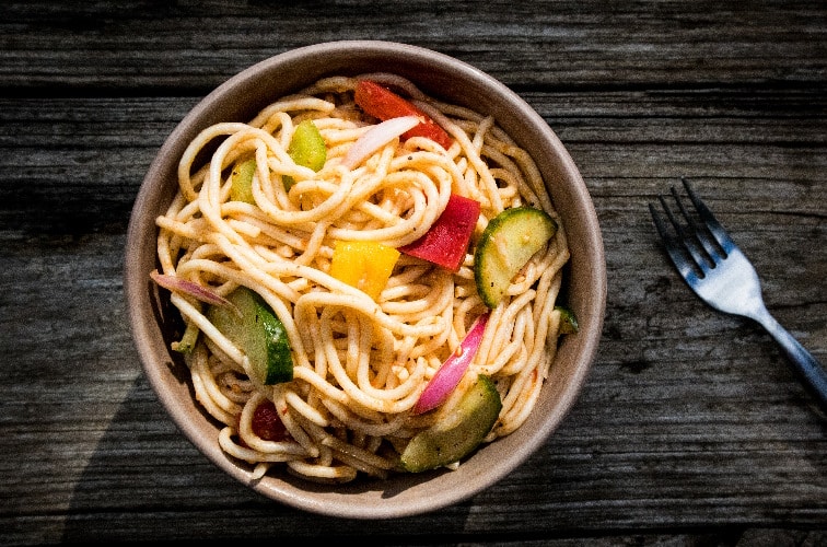 Spaghettisalat-italienisch