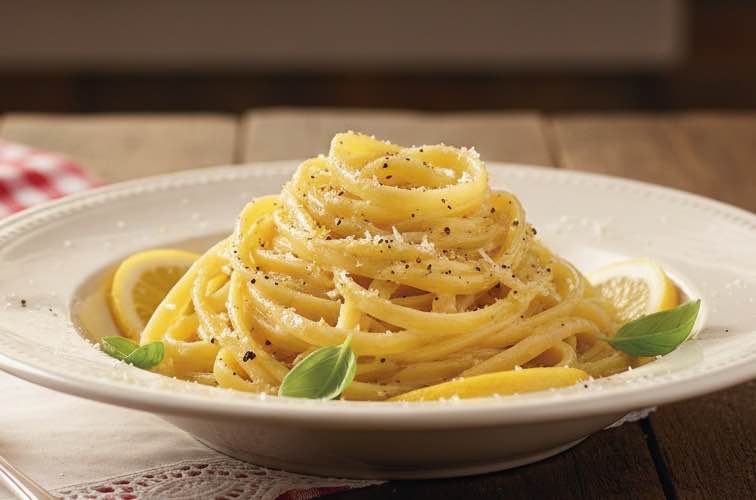 Tagliatelle al Limone wenige Zutaten herausragendes Geschmackserlebnis