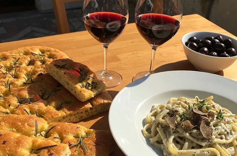 Was passt zu Trüffel Pasta Beilage Titelbild