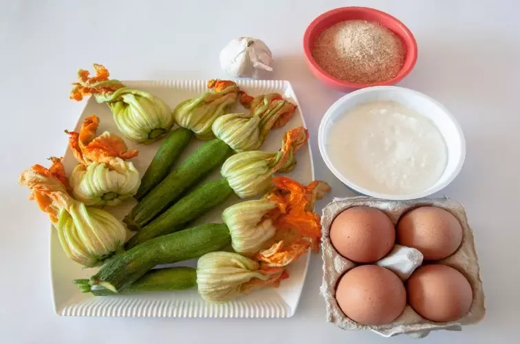 Zucchiniblueten
